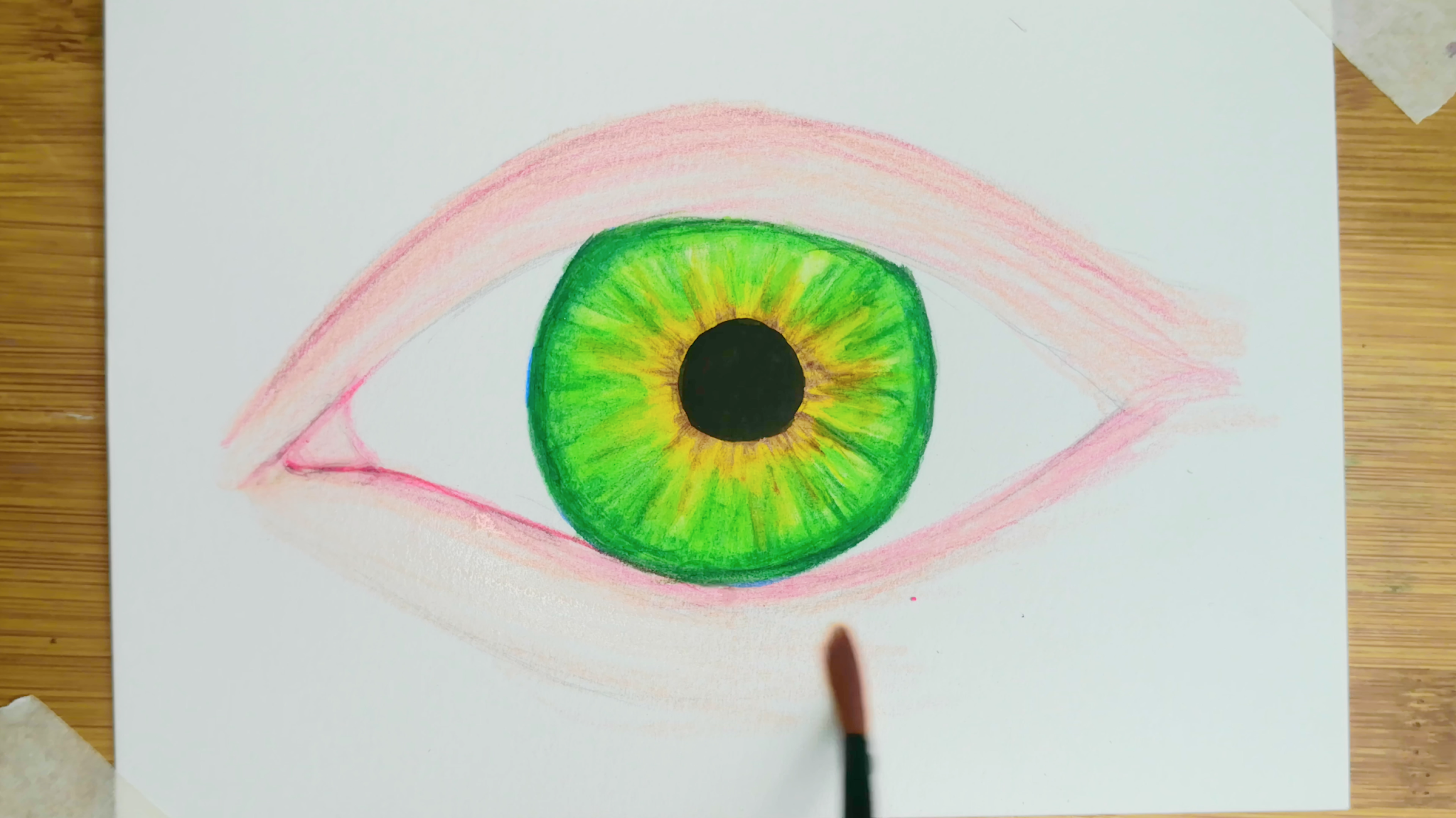 How to draw an eye tutorial tutorial easy, come to see my online class