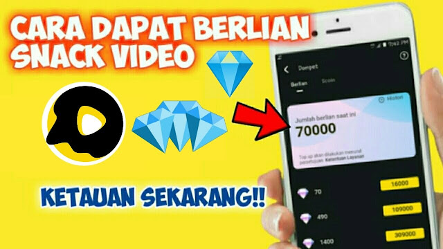 Cara Menerima Berlian Di Snack Video