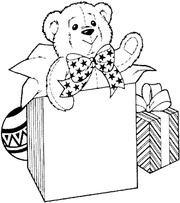 Teddy Bear Coloring Pages 