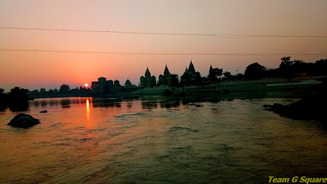 Sunset of Orchha