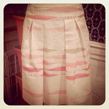 nearly finished the skirt