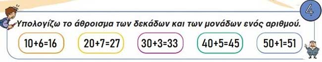 Κεφ. 38ο: Επαναληπτικό μάθημα - Μαθηματικά Α' Δημοτικού - από το https://idaskalos.blogspot.com