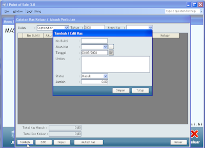 Setting Kas dan Catatan Kas Keluar Masuk di IPOS 3