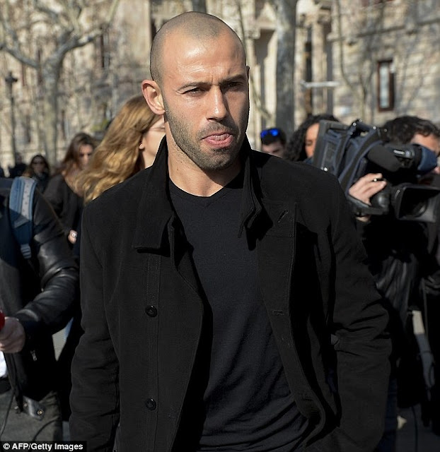 Barcelona Superstar Javier Mascherano Bags One Year In Prison Over £1.2million Tax Fraud