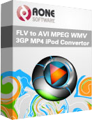 FLV to AVI MPEG WMV 3GP MP4 iPod Converter 5.3.0402