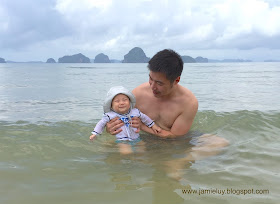 Family at The Tubkaak Boutique Resort in Krabi, Thailand