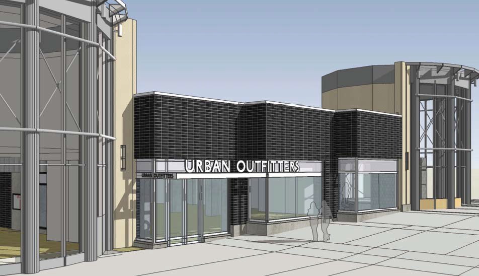 Urban Outfitters at RioCan Yonge Eglinton Centre - Rendering of ...