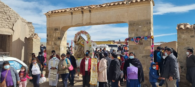 Fest der Jungfrau von Carmen in der Gemeinde Mojo