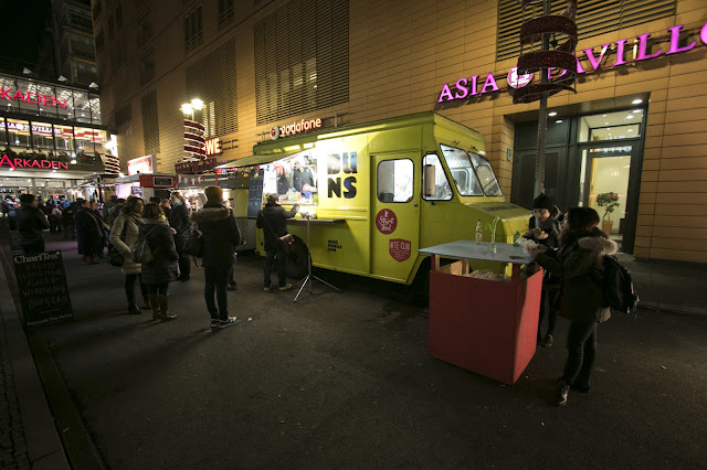 Street food vicino alla Berlinale palast-Berlino