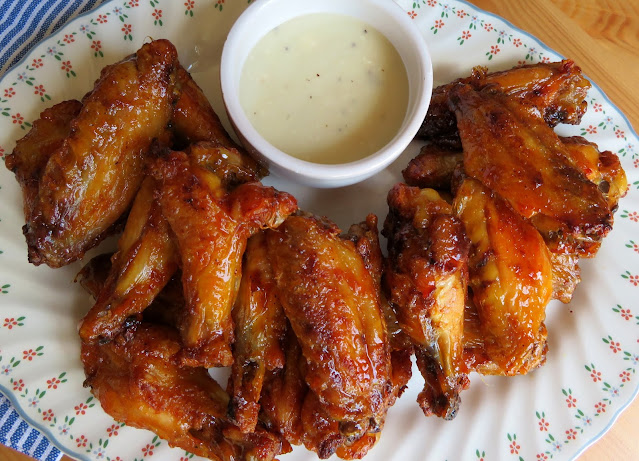 Crispy Baked Hot Wings