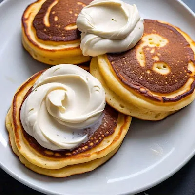 Keto cream cheese pancakes recipe