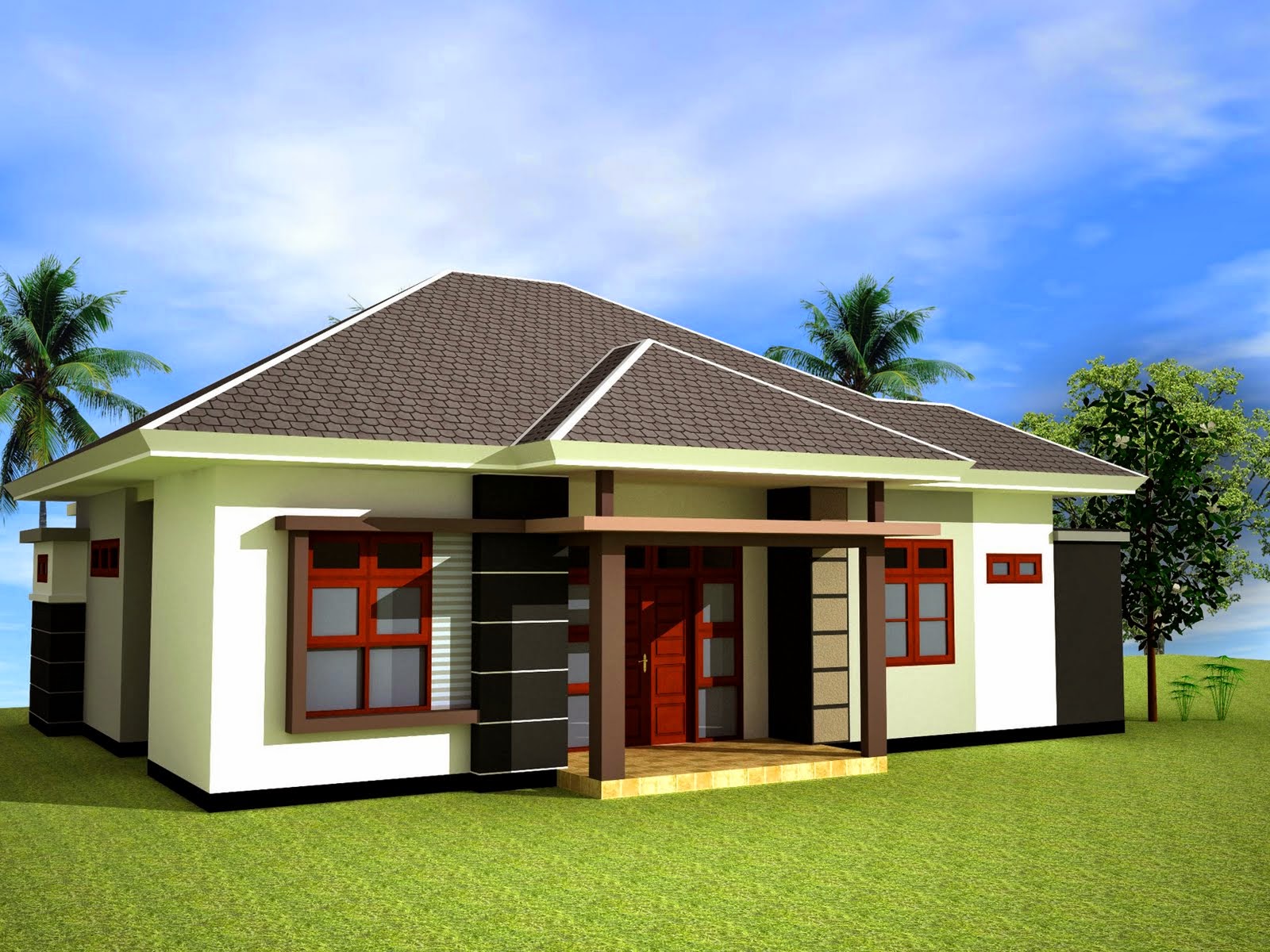 Desain Model Rumah Minimalis Sederhana Terbaru 1 Lantai Arbois Blog