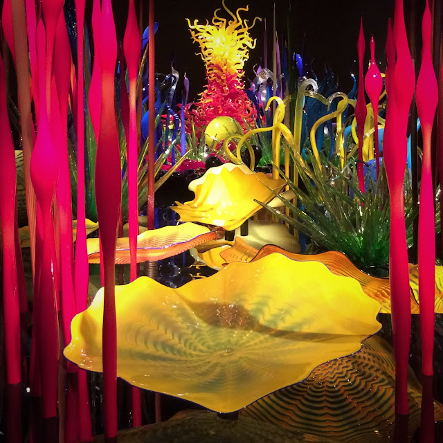 Glass Sculpture at Chihuly Museum