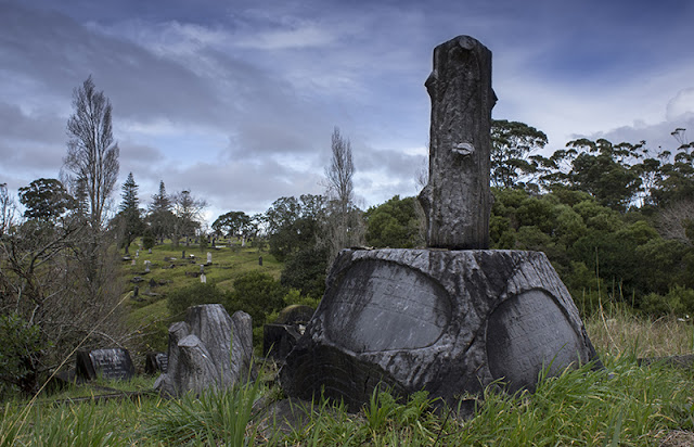 The Seamer family grave. Wesley Division C Row 21, Plots 80-84   Waikumete Cemetery, Glen Eden, Auckland, New Zealand. Photo: Cathy Currie, Discover Waikumete.