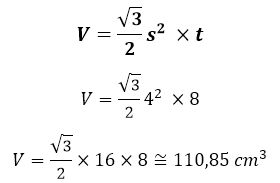 Rumus volume limas dan pola cara menghitung volume limas Volume Limas