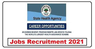 jobs,J&K PMJAY Jobs Recruitment 2021,