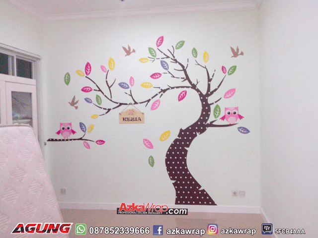 cetak wall sticker