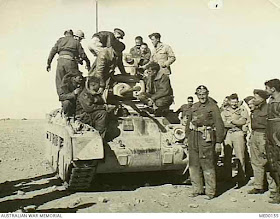 RAF officers with British tank, 4 December 1941 worldwartwo.filminspector.com