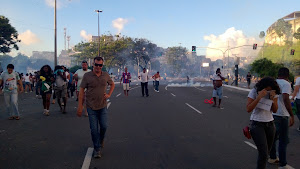 Momentos de tensão dentro da mobilização popular em Salvador