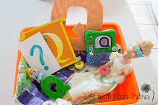 How to Make a Letter Q Sensory Bin