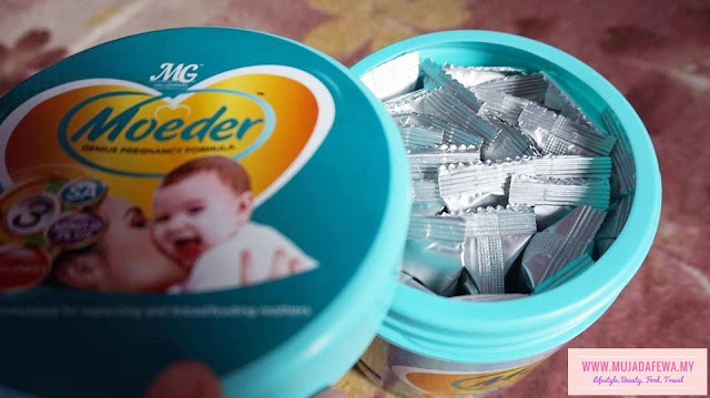 moeder milk booster, susu untuk banyakkan susu badan