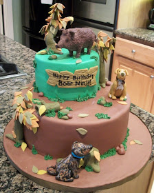 Pig Hunting Birthday Cake Kits
