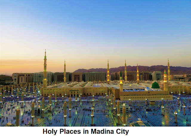 Holy Places in Madina City.