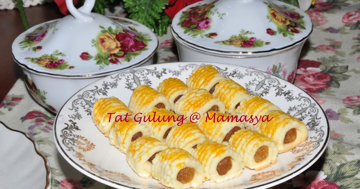 Dapur Mamasya: Biskut Tat Gulung