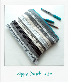 Zippy Pouch Tute by www.madebyChrissieD.com