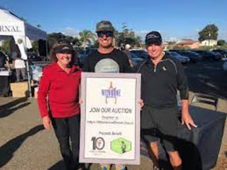 Charley Hoffman With His Parents
