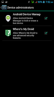 Android Device Admin