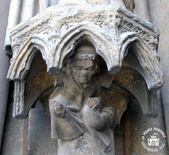 REIMS (51) - Cathédrale Notre-Dame (Extérieur - Façade occidentale)