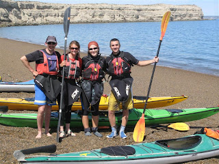 Patagonia. Expediciones en Kayak. Golfo San Jose. Peninsula Valdes