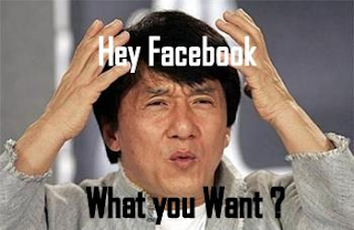 What you want Facebook ?