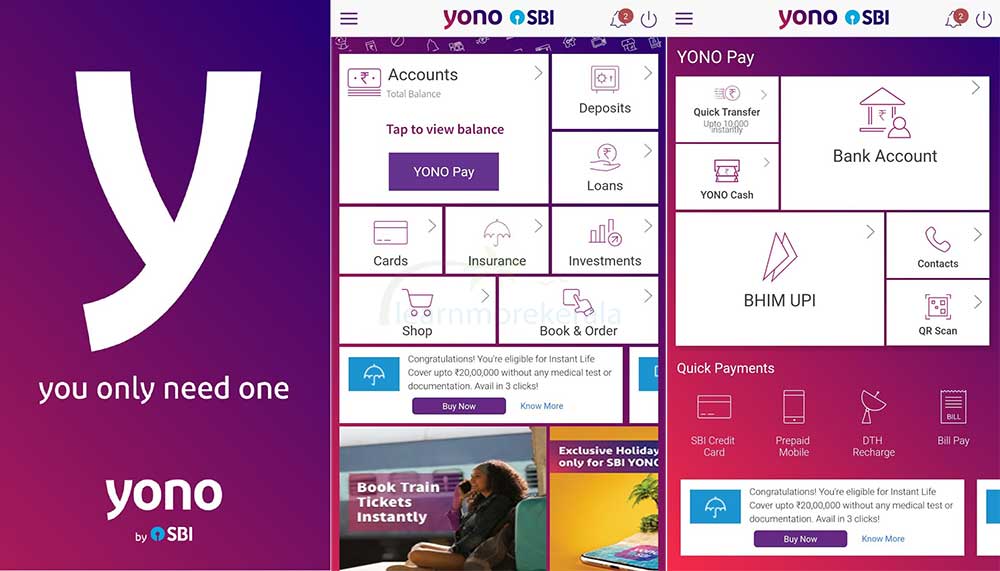 Sbi yono app