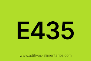 Aditivo Alimentario - E435 - Monoestearato de Sorbitán Polioxietinelado (Polisorbato 60)