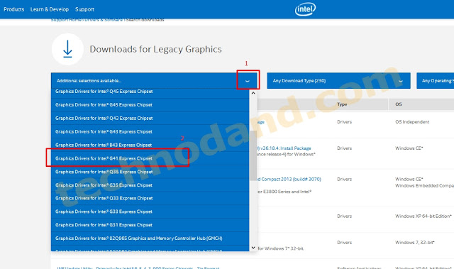 Cara Instal Driver VGA intel G41  di Windows 10