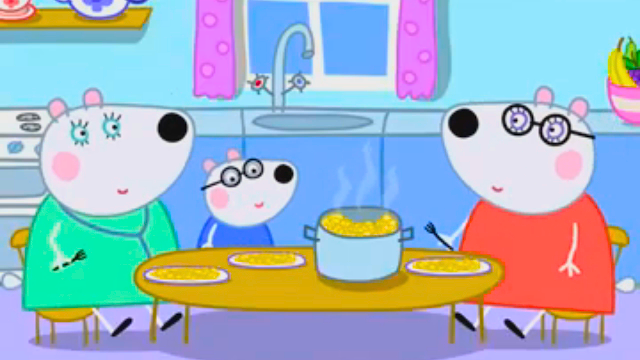 29+ LGBT Kid's Shows - Peppa Pig - Picture of two lesbian polar bear moms