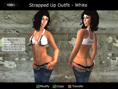BSN Strapped Up Outfit - White