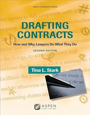 Download Drafting Contracts | PDF BOOK | by Tina L. Stark