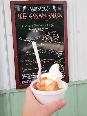 Iowa Ice Cream Road Trip at Bristow Ice Cream Shack