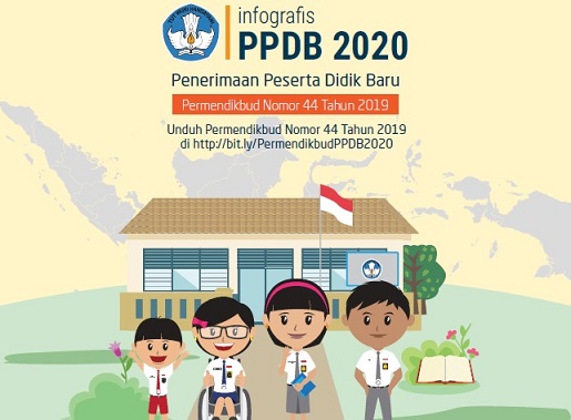 Pelaksanaan PPDB 2020 akan segera dimulai di berbagai daerah di Indonesia sesuai Permendikbud nomor 44 tahun 2019