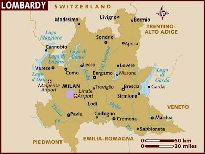 Mappa Politica della Lombardia