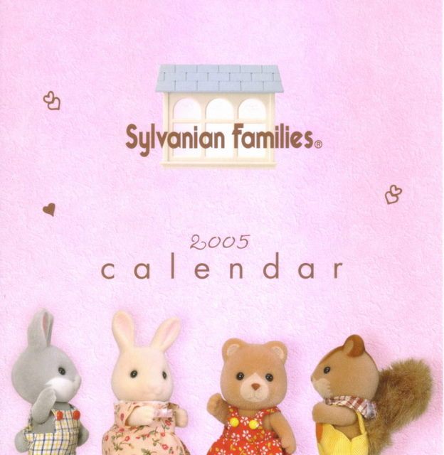 Sylvanian Families Calendar 2005
