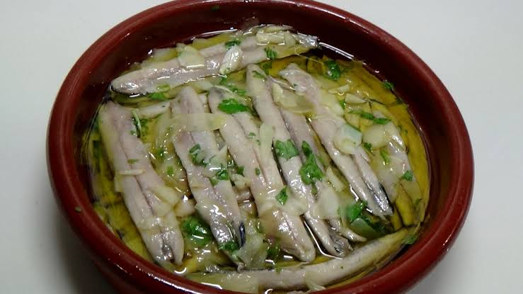 boquerones en vinagre spanish ancovies in vinegar tapas