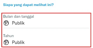 6. Cara Menyembunyikan Tanggal Lahir di Twitter Terbaru