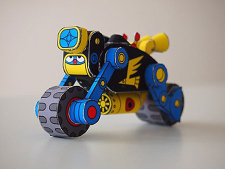 Robodatchi Papercraft Robo Rider