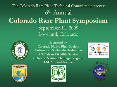 Colorado Rare Plant Symposium