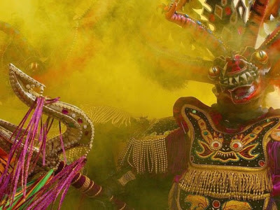 Diablada de Oruro en la fiesta del arete en Salta