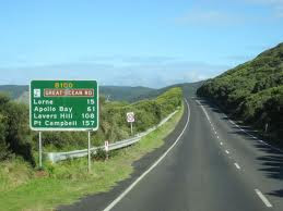 Melbourne to great ocean road distance official board